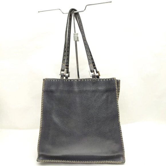 Fendi Tote Bag Black Leather 2127938
